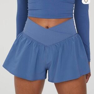 OFFLINE By Aerie Real Me Crossover Flowy Short size Large